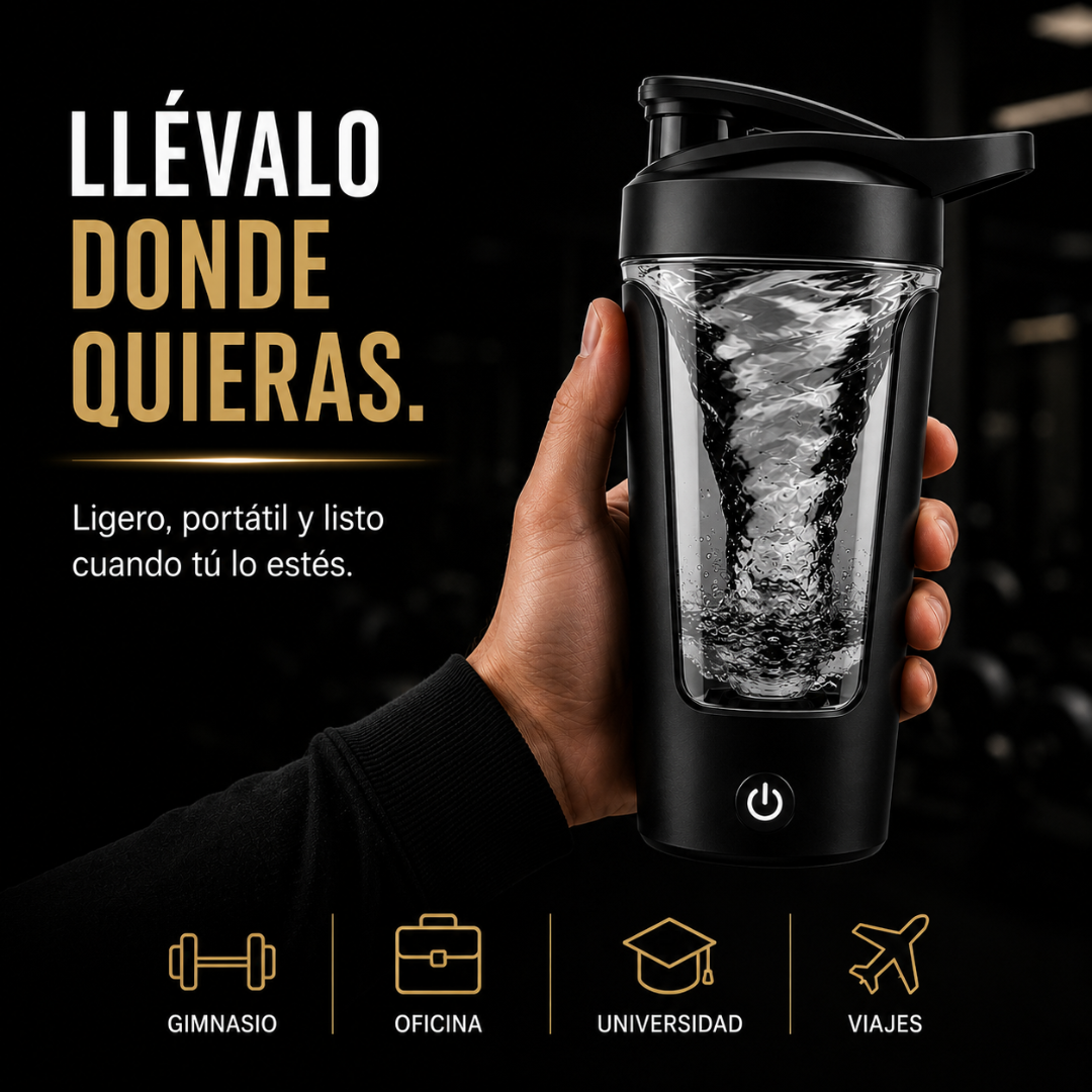 FITNAU - Shaker Eléctrico Portátil